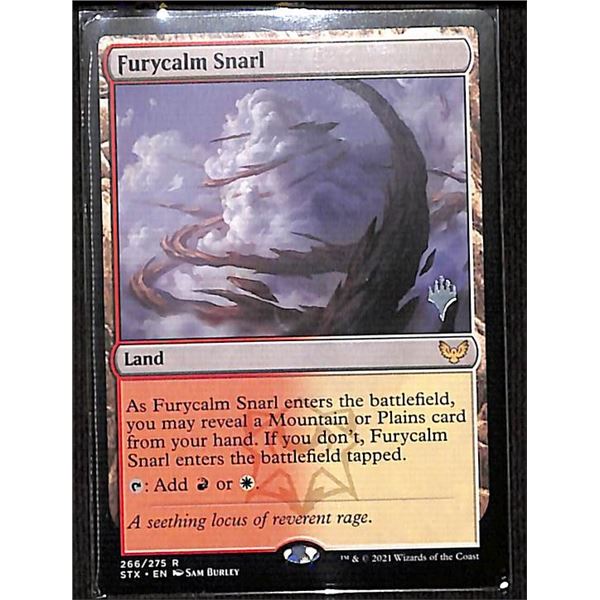 Magic the Gathering Furycalm Snarl Strixhaven: School of Mages
