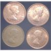 Image 2 : 4x Canadian Pennies 1959