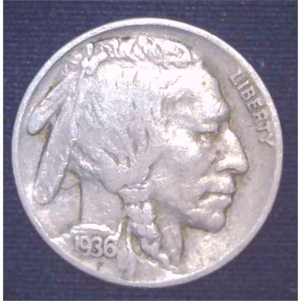 1936 USA Buffalo Nickel