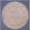 Image 1 : 1930 Canadian Penny One Cent Coin