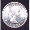Image 2 : 1964 Canadian Silver 10 Cent Coin