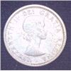 Image 2 : 1958 Canadian Silver 10 Cent Coin
