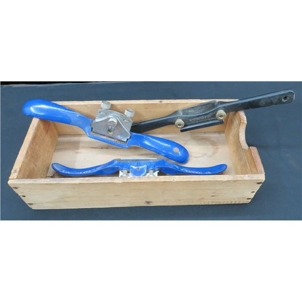 Lot Of 3 Woodworking Spokeshaves