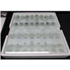 Image 2 : Checkmate Glass Chess Set Complete With Original Box