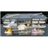 Image 2 : Multi Drawer Parts Organizer With Contents 19" Long x 9" Tall