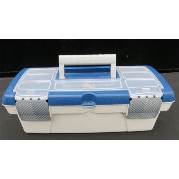 Small Carry Tool Box With Screw Drivers & Wrenches