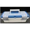 Image 1 : Small Carry Tool Box With Screw Drivers & Wrenches