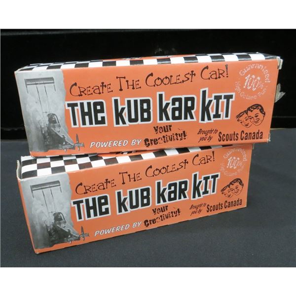 2 Toy Car Kits - The Kub Kar Kit -