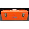 Image 1 : Sears Craftsman Orange Metal Toolbox With Contents