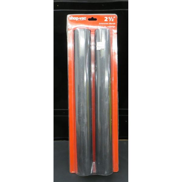 New Shop Vac 2 1/2" Extension Wands