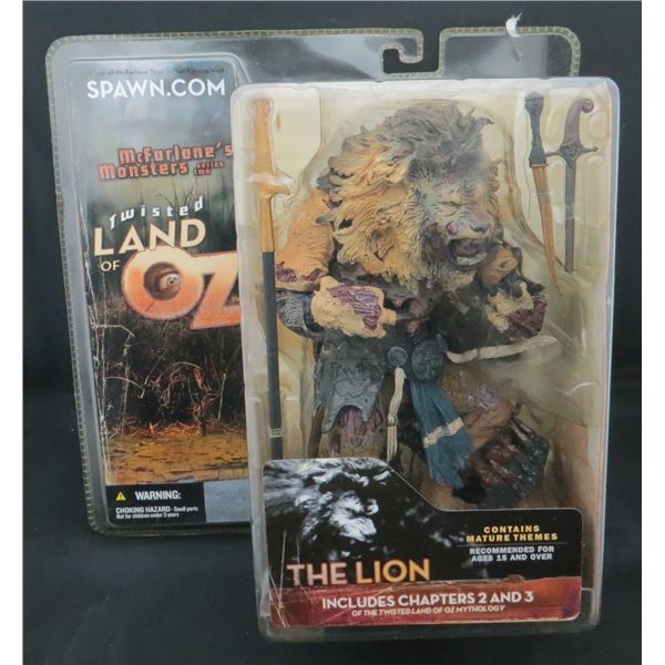 McFarlanes Monsters Series 2 Twisted Land Of Oz The Lion Action Figure Retails $50+