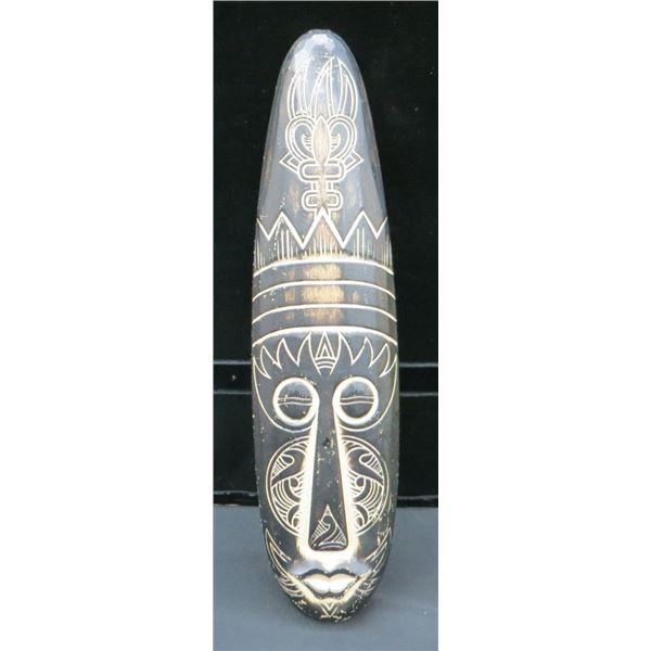 Vintage Hand Carved Tribal Mask 19" Long