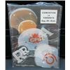 Image 1 : Vintage Edmonton VS Toronto CFL Illustrated Program Magazine