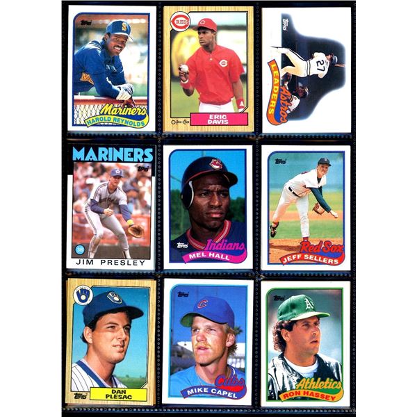 Lot of 18 Various Vintage Baseball Cards Various Players & Teams
