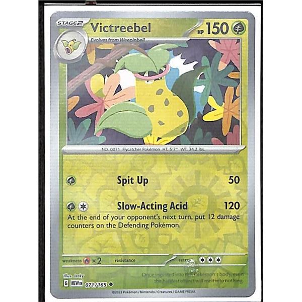 Pokemon Victreebel - 071/165 - Reverse Holo 151