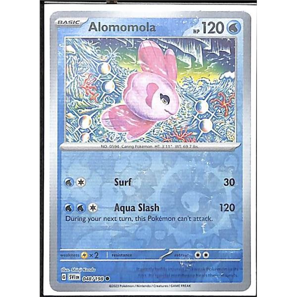 Pokemon Alomomola - 048/198 - Reverse Holo Scarlet & Violet