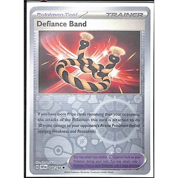 Pokemon Defiance Band - 169/198 - Reverse Holo Scarlet & Violet