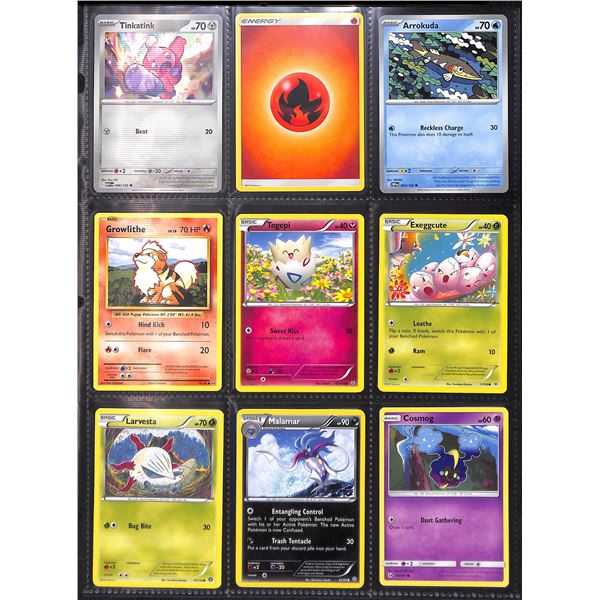 Lot Of 18 Various Pokemon Collector Cards