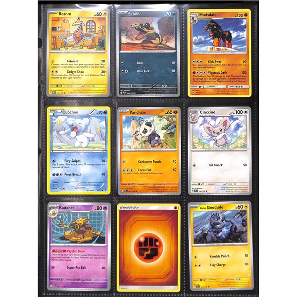 Lot Of 18 Various Pokemon Collector Cards