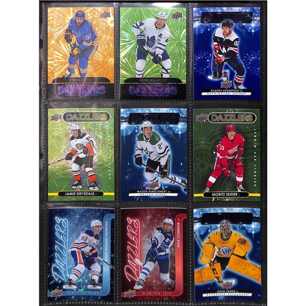 Lot of 9 Various Dazzlers Various Colours Teams & Players