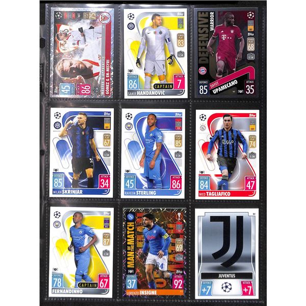 Topps Match Attax Soccer TCG Collector Regular & Foil Cards