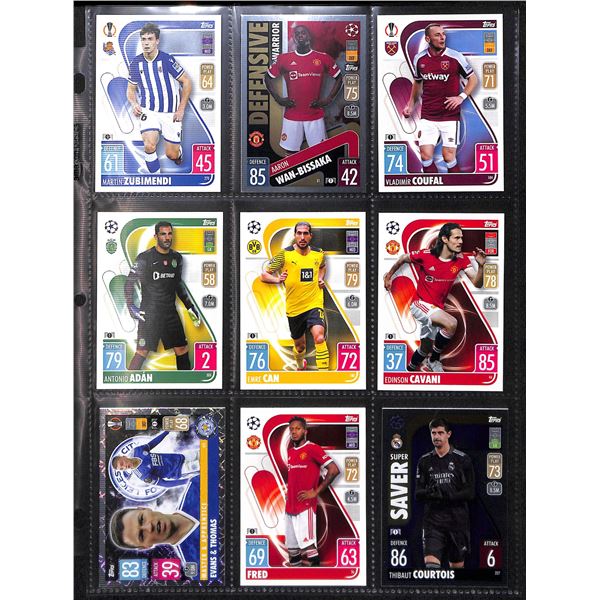 Topps Match Attax Soccer TCG Collector Regular & Foil Cards