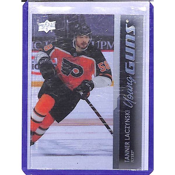 2021-22 Upper Deck Clear Cut #236 Tanner Laczynski YG