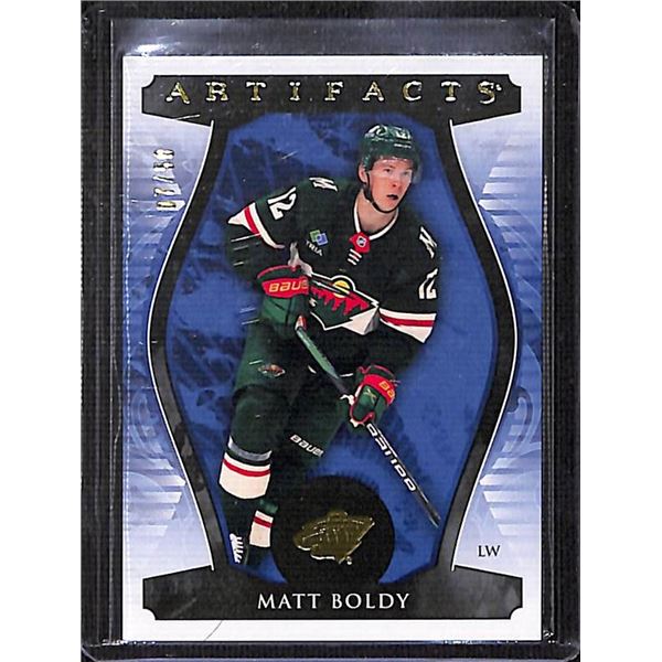 2023-24 Upper Deck Artifacts Gold Matt Boldy 7/50