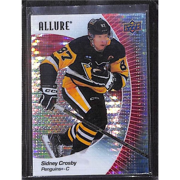 2023-24 Upper Deck Allure Red Rainbow Sidney Crosby #66