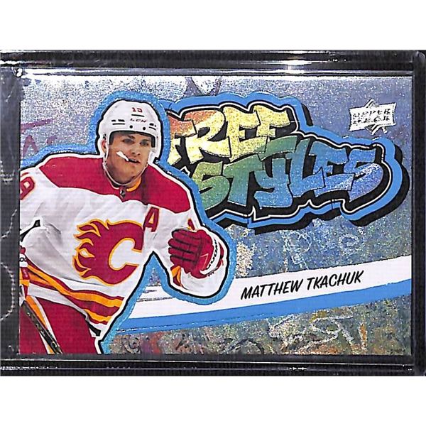 2022-23 Upper Deck Freestyles Blue Matthew Tkachuk #FS-49