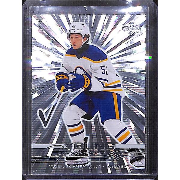 2025-26 Upper Deck Trevor Kuntar Outburst Young Guns #704 BV $40