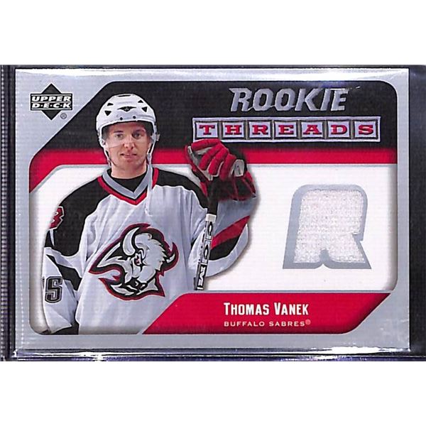2005-06 Upper Deck Rookie Threads Thomas Vanek #RT-TV