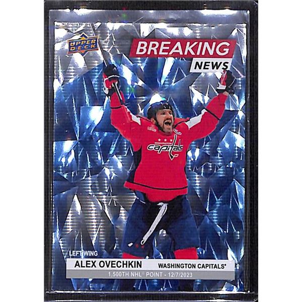 2024-25 Upper Deck Breaking News Alex Ovechkin #BN-3