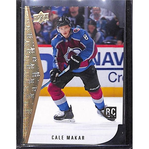 2019-20 Upper Deck Cale Makar Rookie Tribute #1 Die-Cut Rookie