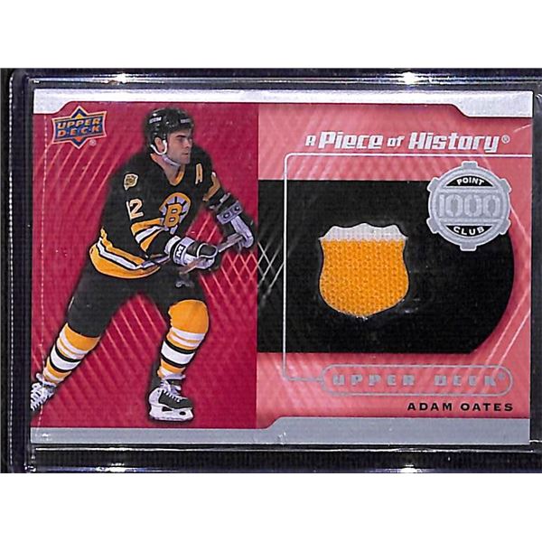 2015-16 Upper Deck A Piece of History 1000 Point Club Jerseys Adam Oates #PC-AO BV $40