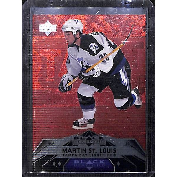 2007-08 Upper Deck Black Diamond Orange #147 Martin St Louis 24/100