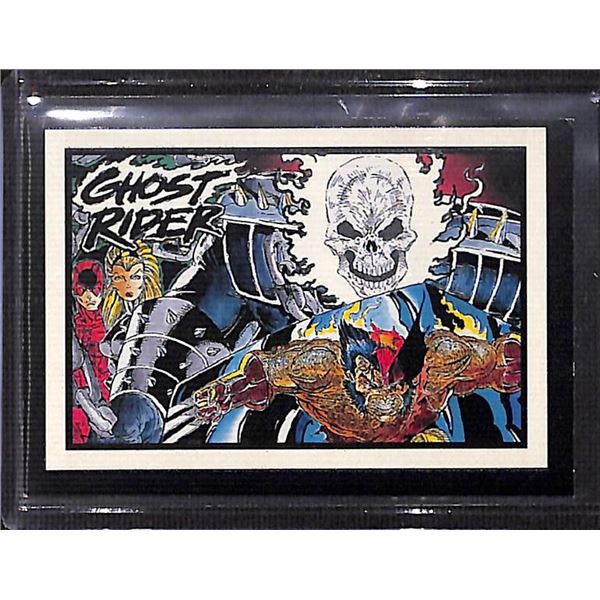 1992 Comic Images Ghost Rider II Glow-in-the-Dark #G5 Wolverine