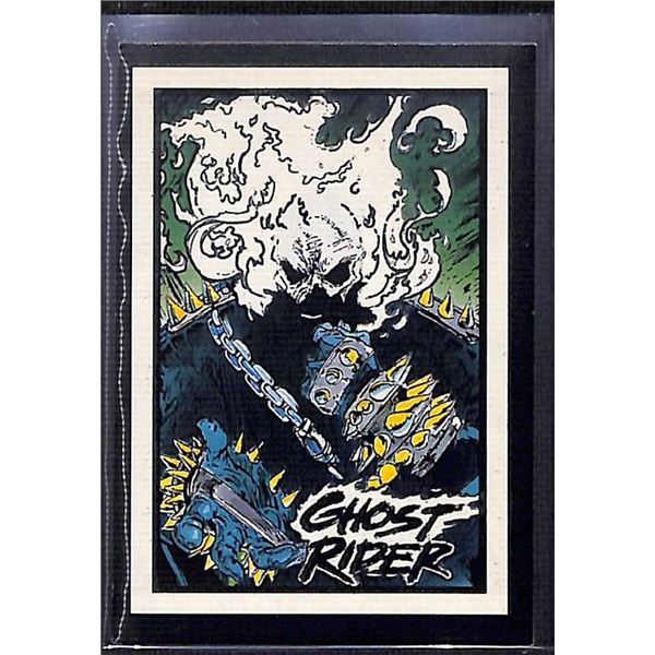 1992 Comic Images Ghost Rider II Glow-in-the-Dark #G6 The Flames