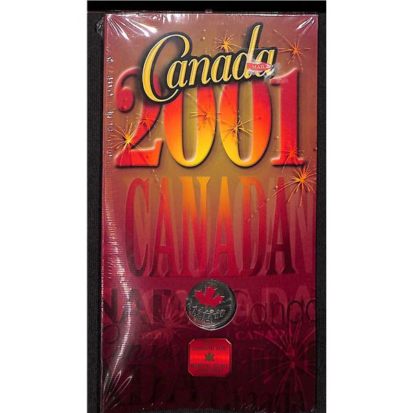 RCM 2001 Canada Day 25 Cent Coloured Coin Factory Sealed