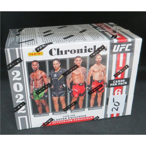 2022 Panini Chronicles UFC Blaster Box Factory Sealed