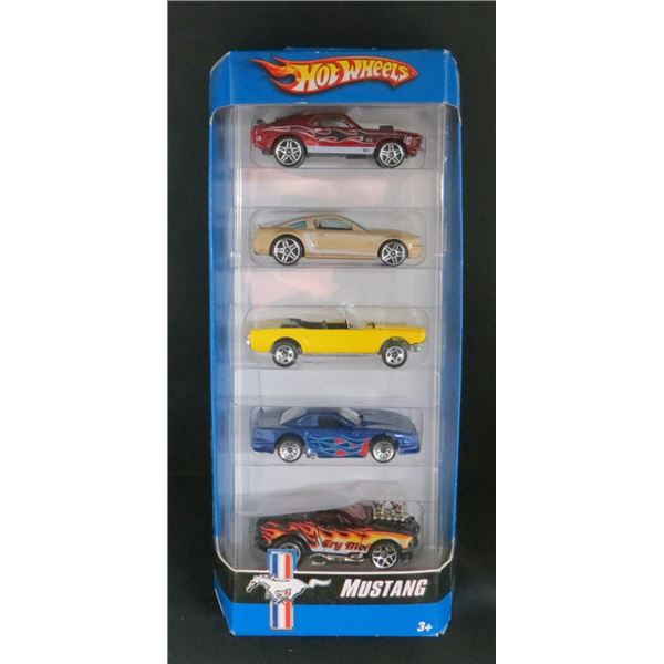 Hot Wheels Mustang 5-Car Gift Pack 1:64 Diecast