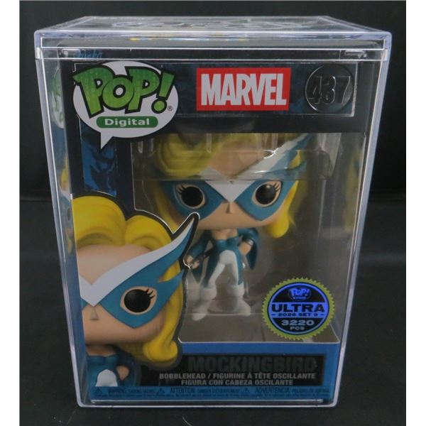 New Funko Pop NFT Marvel Mockingbird With Hard Case bv $75