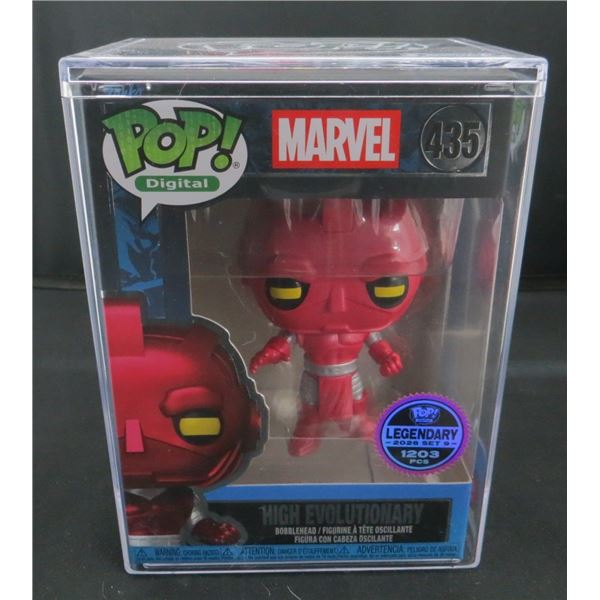 New Funko Pop NFT Marvel High Evolutionary #435 With Hard Case BV $125