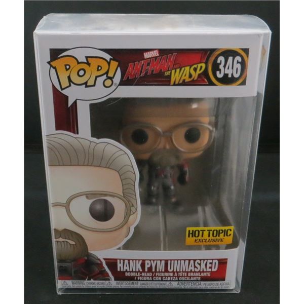 New Funko Pop Marvel Ant-Man and the Wasp Hank Pym Unmasked #346