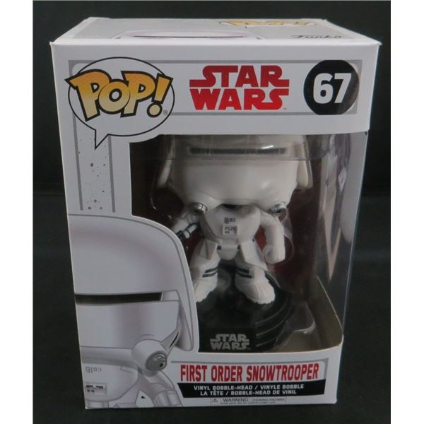 New Funko Pop Star Wars First Order Snowtrooper #67