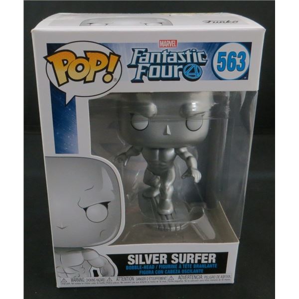 New Funko Pop Marvel Fantastic Four Silver Surfer #563 BV $30