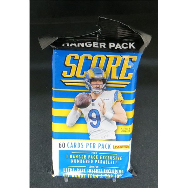 2022 Score NFL 60 Card Hanger Pack Factory Sealed