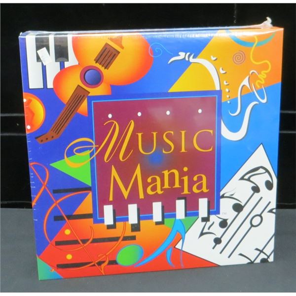 New Music Mania Board Game The Game Of The Challenging Music Music Trivia Factory Sealed