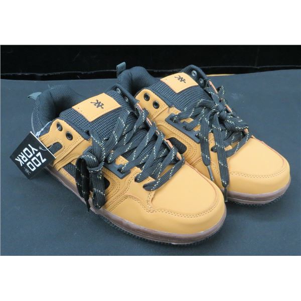 New Zoo York Brown/Black Skate Shoes Size 6