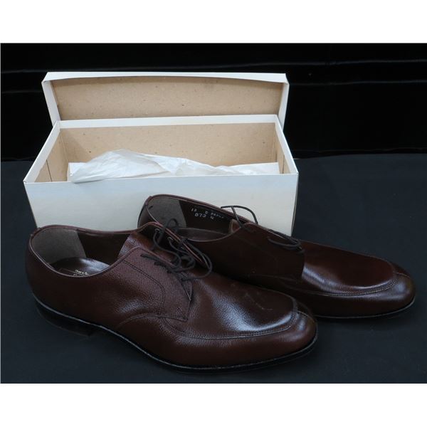 New Men's Biltrite Brown Dress Shoes Size 12